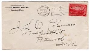 #372 Hudson-Fulton First Day Cover 1909 Taunton MA Flag CCL CV$950 - Picture 1 of 2