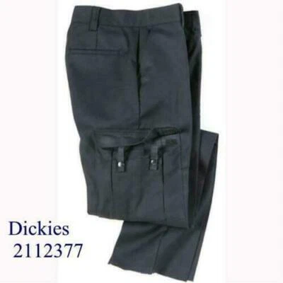 New Dickies Women's EMT Black Tactical Pants 2112377BK-Size 36ULx37-Unhemmed - Image 1 of 2