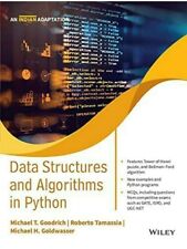 Data Structures and Algorithms in Python by Michael T Goodrich INTERNATIONAL ED