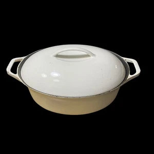 Vintage MCM Waterford Club Colorcast XL Big Dutch Oven Cast Enamel Oval Ireland - Picture 1 of 13