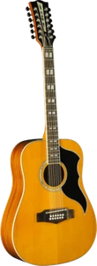 GUITARE ELECTRO ACOUS. 12 CORDES EKO RANGER VR12-EQ-NAT Dreadnought VINTAGE NAT - Picture 1 of 10