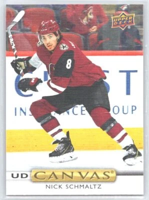 2019 Upper Deck Nick Schmaltz #C72    UD Canvas Arizona Coyotes - Image 1 of 2