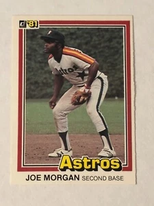1981 Donruss - Joe Morgan #18 NM .U12 - Picture 1 of 2