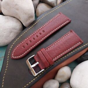 28mm Hadley Roma Brown Leather Unused Watch Band 