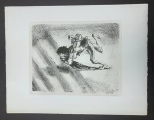 A. Paul Weber Avant-Garde Lithographie 1978 handsigniert - Bild 1 von 1