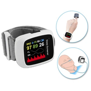 Continuous Pulse Oximeter w Oral/nasal Cannula Measure Snoring Respiratory Rate - Picture 1 of 7