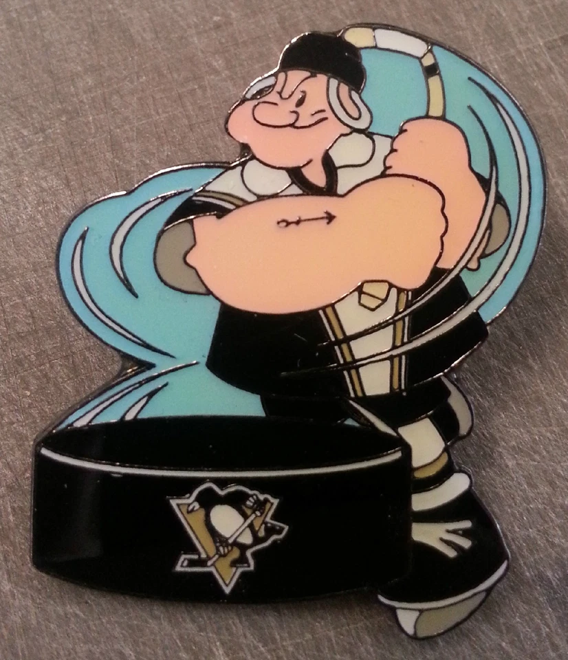 PITTSBURGH PENGUINS POPEYE Lapel Pin - Image 1 of 1
