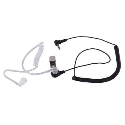 3.5mm Transparent Covert Acoustic Tube Earpiece For Motorola Radio - Image 1 of 1