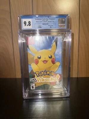 Let’s Go Pikachu! CGC Graded 9.8 Nintendo Switch Sealed - Image 1 of 4