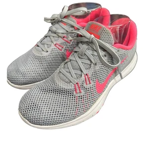 Nike Mujer Flex Trainer 7 Gris/Rosa Zapatos para Correr 898479-006 (Talla US 7) - Imagen 1 de 9