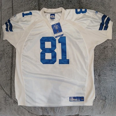 Camiseta de fútbol americano Terrell Owens Dallas Cowboys NFL talla 54 Reebok defectuosa nueva con etiquetas Foto 1 de 4