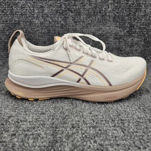 Asics Gel Kayano 31 Damengröße 9,5 weiß orange leuchtende Laufschuhe 1012B838 - Bild 1 von 13