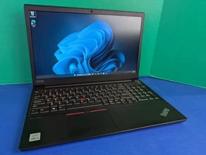 Lenovo ThinkPad E15 15.6" FHD Intel i5 10th Gen 16GB RAM 256GB NVMe SSD 11 PRO - Afbeelding 1 van 4