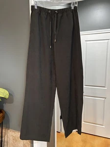 Zara NWT Gray Wide Leg Elastic Waist Pants M - Bild 1 von 6