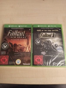 Fallout New Vegas Ultimate Edition & Fallout 3 Goty beide NEU und OVP Xbox One - Bild 1 von 2