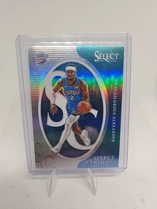 2023-24 Panini Select - Select Certified Shai Gilgeous-Alexander #20 Silver  - Bild 1 von 2
