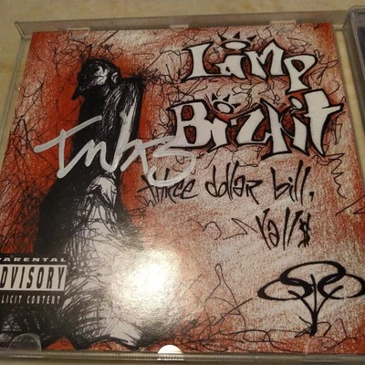 SIGNED limp bizkit - Three dollar bills autograph cd - Image 1 of 3