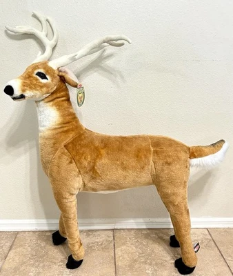 Melissa & Doug Peluche Realista Ciervo Buck Jumbo Foto 1 de 4