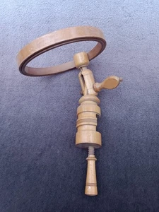 Embroidery Hoop Ring Table Clamp Wood - Picture 1 of 12