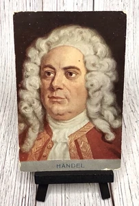 Antique Handel Composer Postcard - Picture 1 of 4