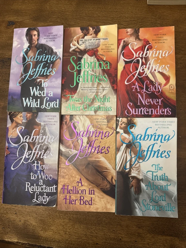 Полный Набор Серии Hellions of Halstead Hall 1-6 Сабрина Джеффрис Лот  - Изображение 1 из 4