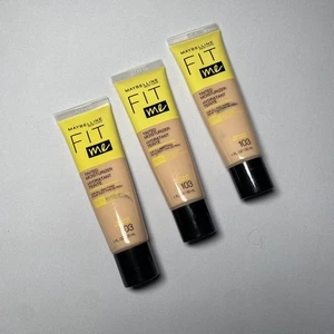 3 Stück Neu Maybelline Fit Me Getönte Feuchtigkeitscreme für alle Hauttypen 30ml #103 - Bild 1 von 4