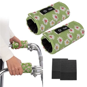 Universal Walker Hand Grip Padded Covers Non-Slip Cushion Foam for Folding Wh... - Picture 1 of 7