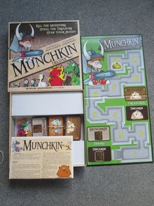 MUNCHKIN DELUXE - JUEGOS STEVE JACKSON - JUEGO DE MESA - COMPLETO - Imagen 1 de 1