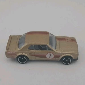 Hot Wheels 2011 Nissan Skyline Car T9703 Gold #2 Indonesia Base 1:64 Diecast - Picture 1 of 4