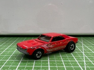 Hot Wheels '67 Camaro 1982 Red W/ Flames Hong Kong Opening Hood - Picture 1 of 8