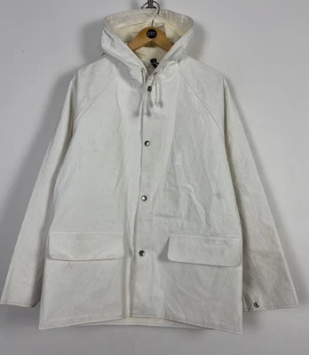 Mens Helly Hansen Rubber Raincoat / Small / Lightweight - Image 1 of 4