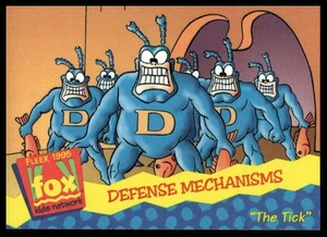 1995 Fleer Fox Kids Network #56 Defense Mechanisms The Tick Card - Picture 1 of 2