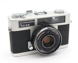 Chinon 35EE 35mm Compact Rangefinder Camera w/ 38mm F2.7 Lens - New Light Seals - Picture 1 of 6