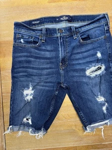 Hollister Jean Shorts 32 - Picture 1 of 9