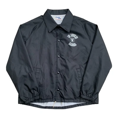 Chaqueta Coach Vintage Chalk Line Los Angeles Raiders Nylon Snap Años 80 Para Hombre’s L Foto 1 de 4