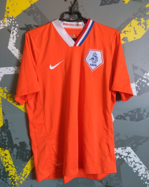 HOLLAND 2014/2015 HOME FOOTBALL SHIRT JERSEY 9 v. PERSIE NETHERLANDS KNVB  MENS S