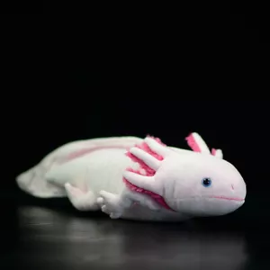 Bambola peluche dinosauro Axolotl 48 cm Axolotl Ambystoma peluche morbido giocattolo animale marino bambini regalo - Foto 1 di 7