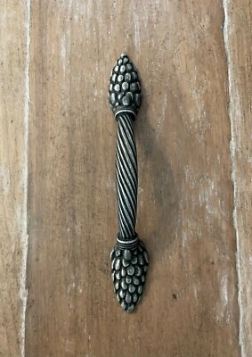 Jeffrey Alexander Palermo 518SIM Cabinet Pull Distressed Antique Silver 3" C/C