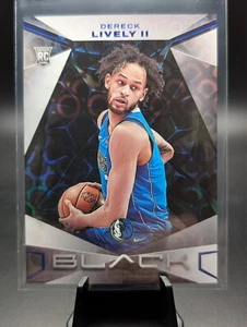 2023-24 Black Basketball Dereck Lively II RC #62 Shine Parallel SP - Picture 1 of 2
