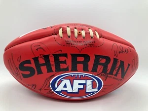 Sherrin AFL Australian Football League squadra in pelle firmata United Collingwood - Foto 1 di 4