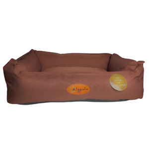 Tough Water-Repellent Box Cat and Dog Bed - Brown - Extra Small