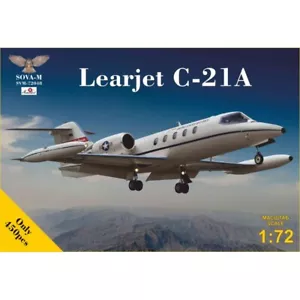 Avión de transporte militar Learjet 35 C-21 US Force escala 1:72 SOVA-M SVM72048 - Imagen 1 de 9