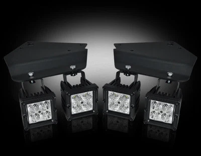 Kit de luces antiniebla de conducción recon para camión F-150 SVT Raptor 2010-2014 con LED blancos Foto 1 de 4