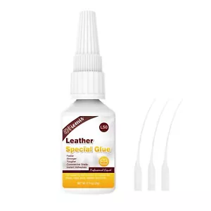 20g Leather Glue, Special Fabric Adhesive for Leather Craft, Shoe Repair, Fur... - Picture 1 of 9