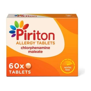 Piriton Antihistamine Allergy Relief - 60 Tablets