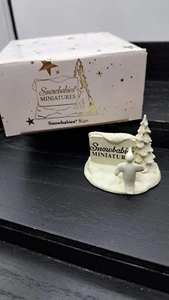 Insegna Neve Neve 1989 Dipartimento 56 miniature in peltro in scatola # 7620-1 - Foto 1 di 1