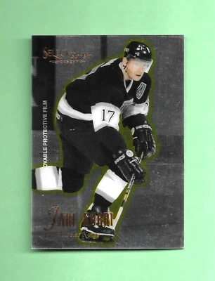 95-96 Pinnacle Select CERTIFIED ED. Card # 35 JARI KURRI LA KINGS (UNPEELED) - Image 1 of 2
