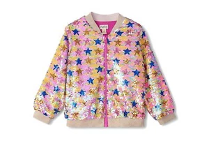 Hatley Kids Star Party Sequined Bomber Jacket (Toddler/Little Kid/Big Kid) - Picture 1 of 3