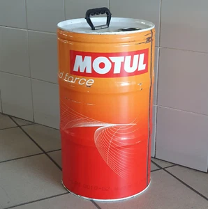 Fusto olio motore barile bidone pubblicitario collezione MOTUL 16lt vuoto - Foto 1 di 5