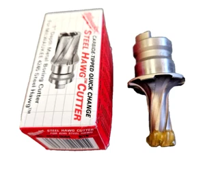 49-57-0564 Milwaukee 9/16" taladro carburo F/4245 cambio rápido acero halcón - Imagen 1 de 7